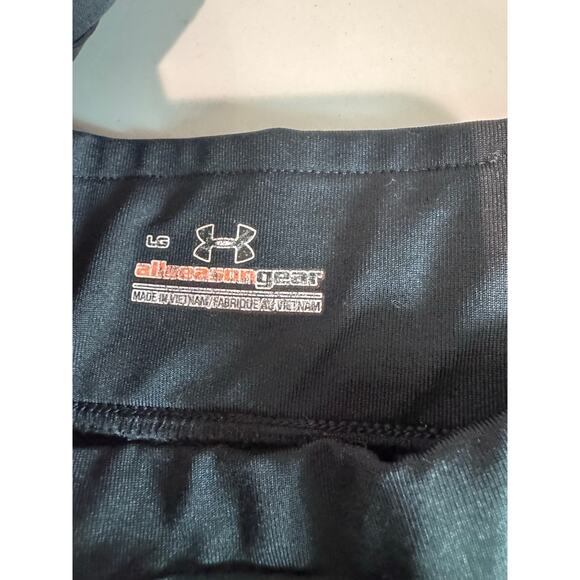 Under Armour Wide Leg Cropped Leggings Pants Workout Size Large - Picture 3 of 5